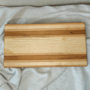 Planche à découper en bois de bout de frêne, de hêtre et de chêne