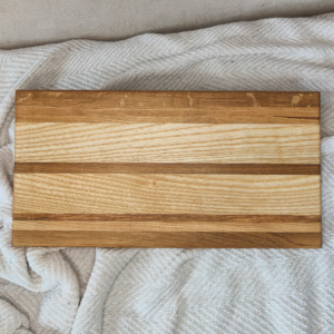 Planche à découper en bois de bout de frêne, de hêtre et de chêne